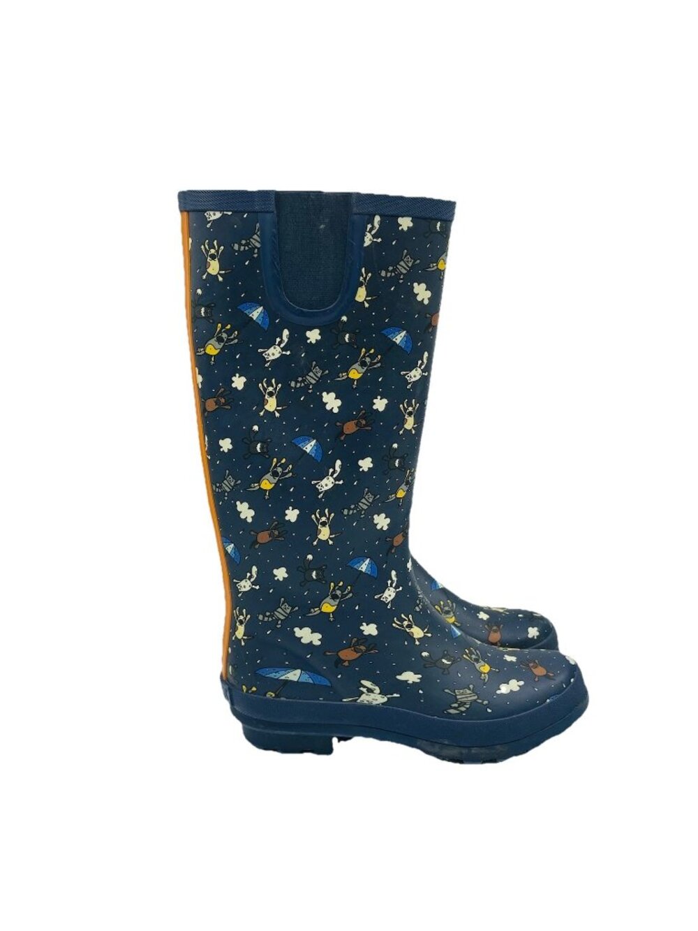 Serra Boots Womens Size 7 Cats & Dogs Rain Boot Waterproof Gardening Rubber Shoe